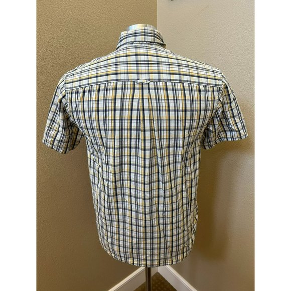 Columbia Men's Shirt Short Sleeve Plaid Hiking Button-Down Size Small - Picture 3 of 4